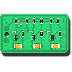 stavebnica  bežiace svetlo s 3 LED SMD