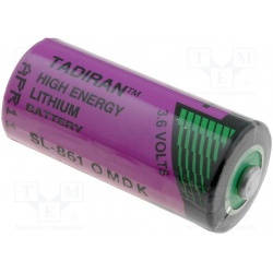 BatériaSL-861/S TADIRAN 2/3AA 3,6V 1600mAh