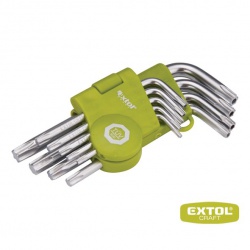 sada  L-kľúčov Extol Craft Torx 66020