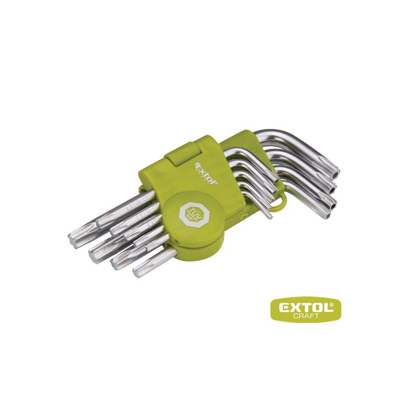 sada  L-kľúčov Extol Craft Torx 66020