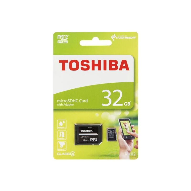 Karta micro SDHC 32GB TOSHIBA class 4