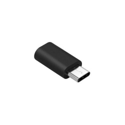 redukcia micro USB - USB typ C čierna