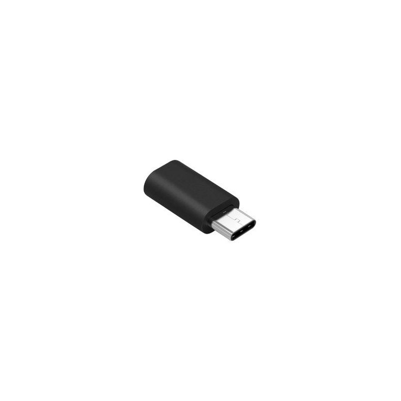 redukcia micro USB - USB typ C čierna