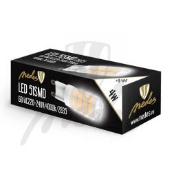 žiarovka LED G9 /4W/51SMD/2835/2800K/CB/MC