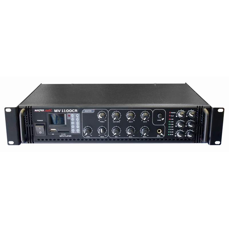 zosilňovač MV1200CR 120W/100V MP3,FM