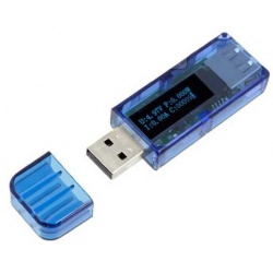 USB doktor, voltmeter / ampérmeter DC 3,5-7,5V/0-3A DC