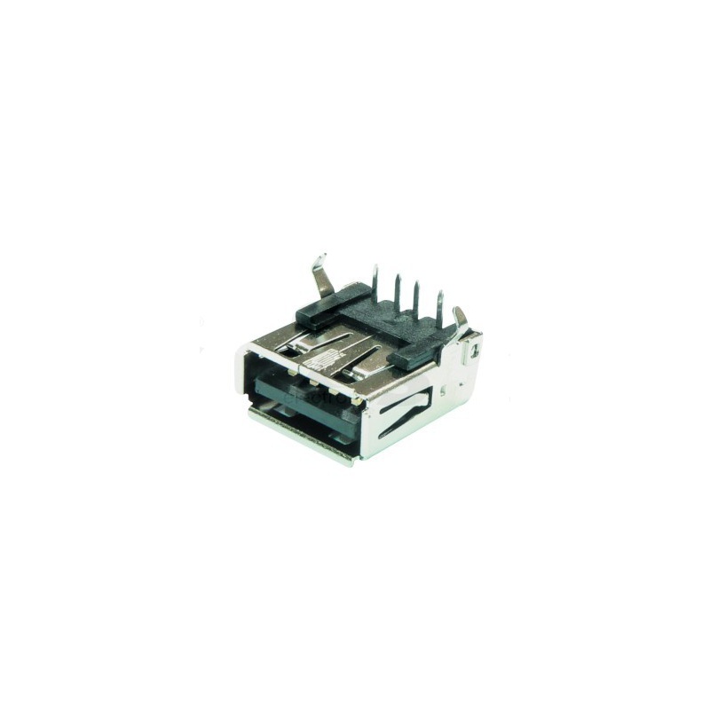 konektor USB 2.0 micro-B F 5P SMD uhlový