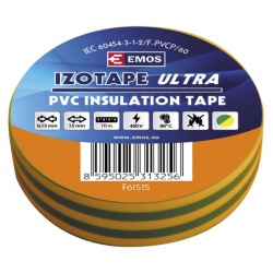 páska izol.PVC 20/10 zelená LEXTON