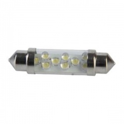 autožiarovka 12V T10*42-8led Sv8,5 biela