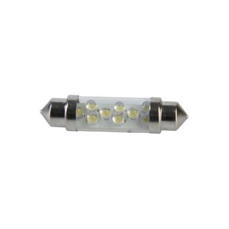 autožiarovka 12V T10*42-8led Sv8,5 biela