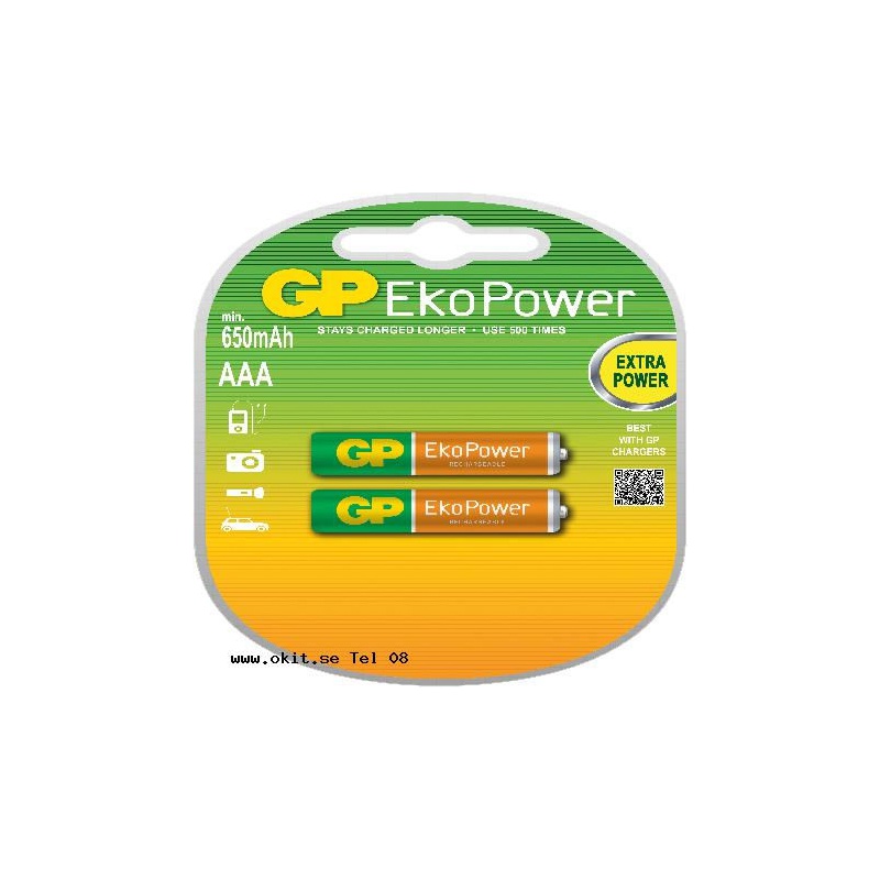 batéria GP EKOPOWER 60AAAHCBEP