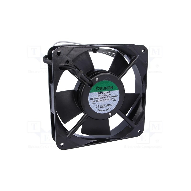 ventilátor 120x25 230VAC DP201A2122HBL