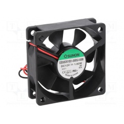 ventilátor 60x20 12VDC,39,08m3/h, 34,5dBA