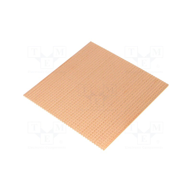 plošný spoj RAD-710-3 ,100x100mm univerzálny, proptotypovací