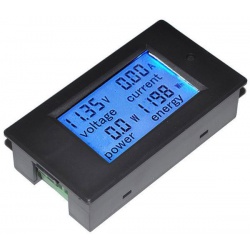 merací prístroj ampérmeter,voltmeter, wattmeter 100V/20ADC