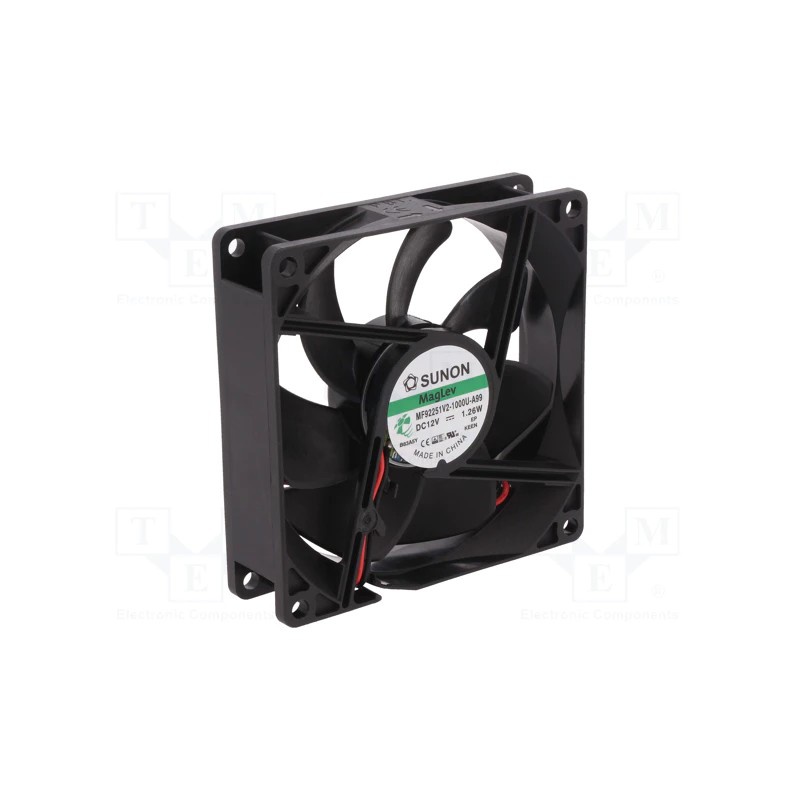 ventilátor 80x80x25mm, 24VDC, VAPO