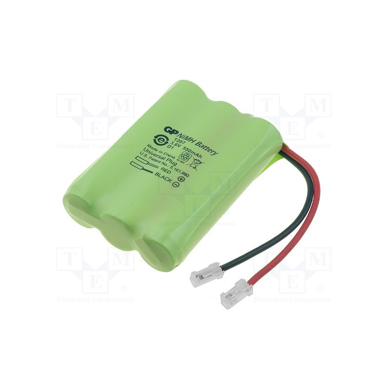 akumulátor P322 60mAh 3,6V Ni-Cd