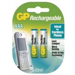 batéria GP DECT HR03 650mAh