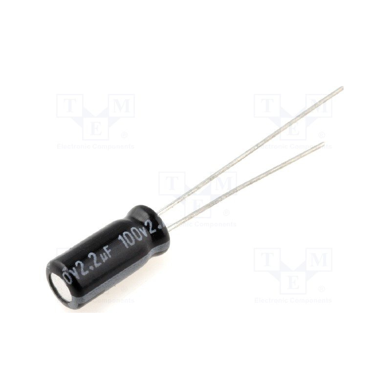 2,2uF/100V elyt 105C