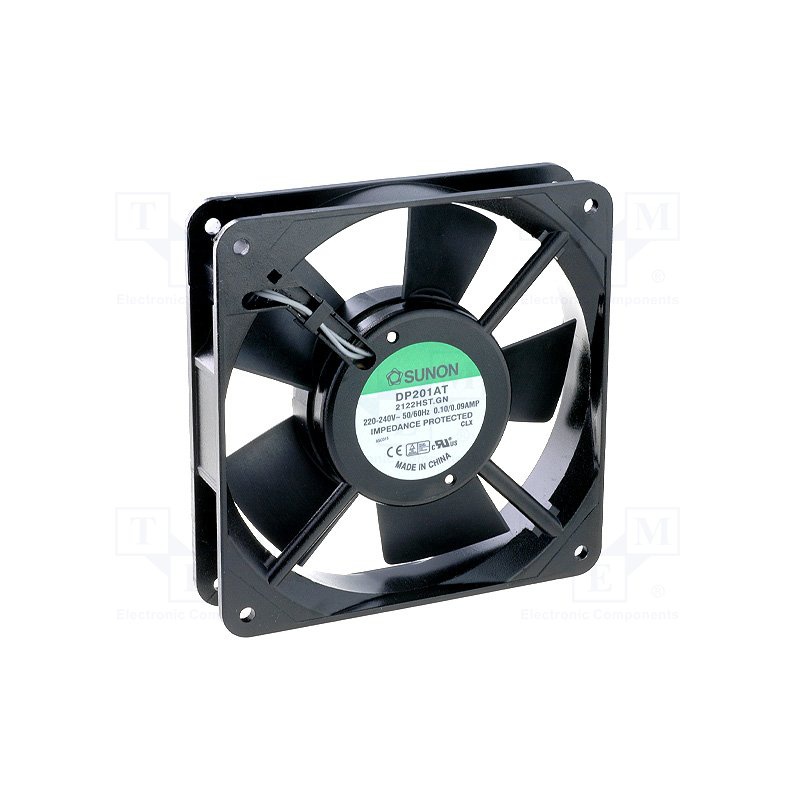 Ventilátor 120x25 230VAC KLZNÉ