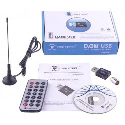 DVB-T USB dongle TV Tuner Cabletech vyradené