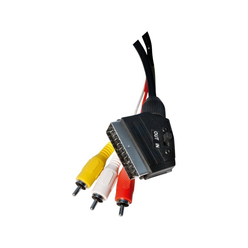 kábel SCART-3RCA 1,5m SB2101