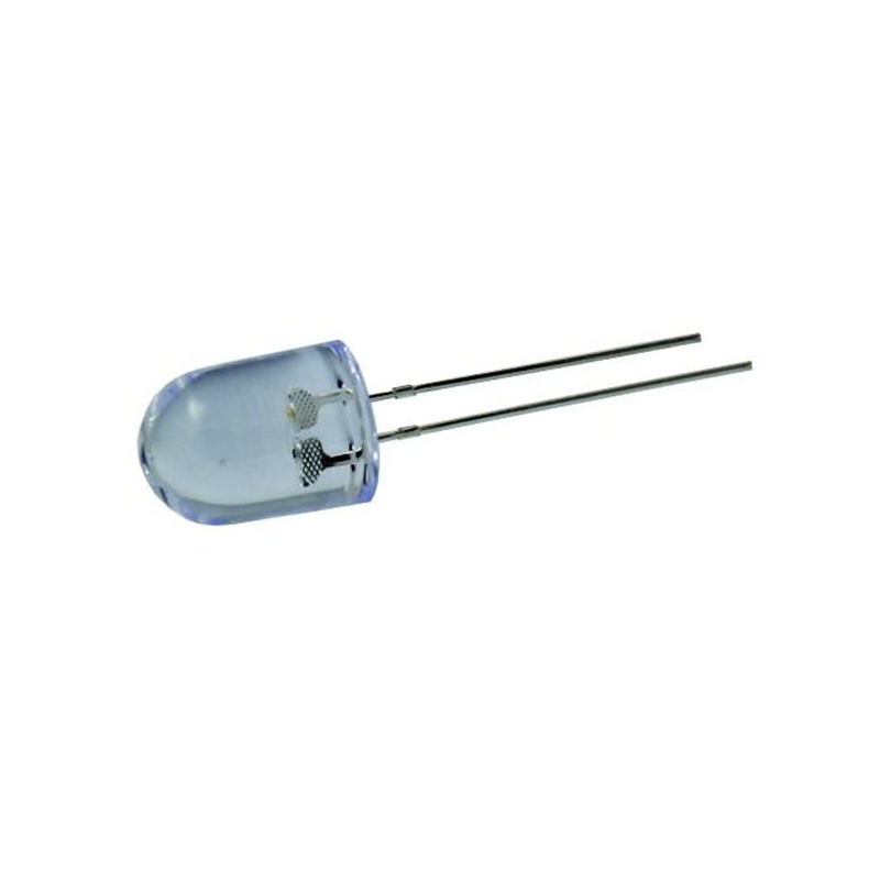 led 10mm vysokosv.-biela 23000mcd