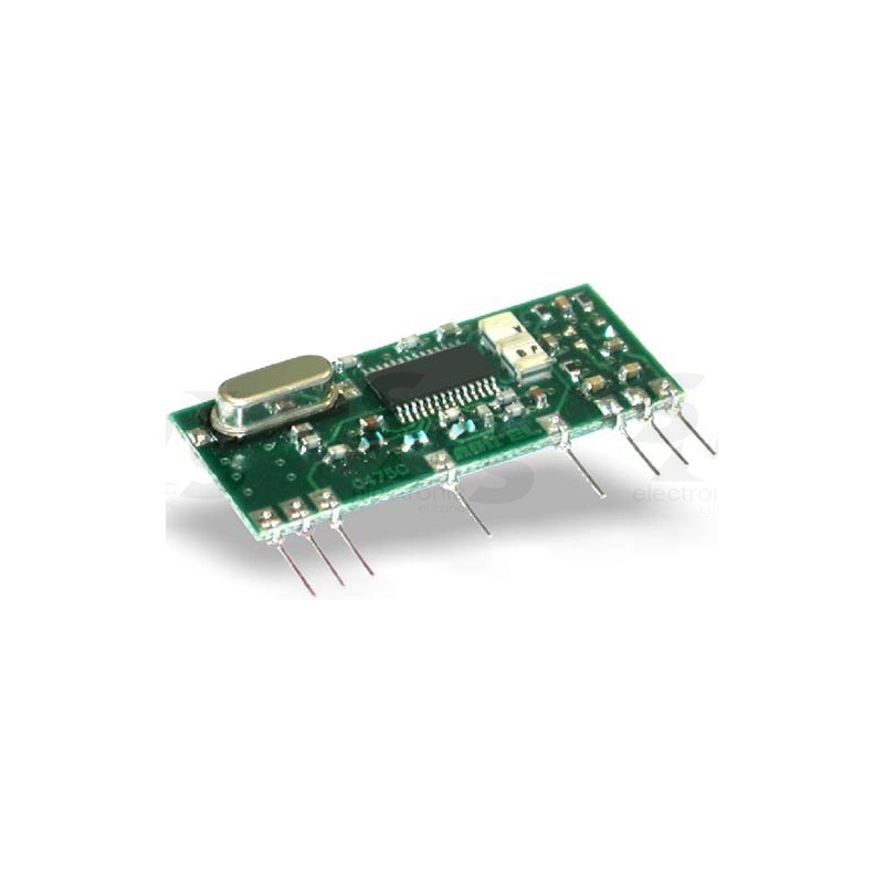 komunikačný modul prijímač  RX-4MM5 433,92MHz, +65V/5,8mA