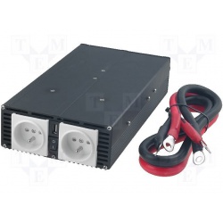 menič 12V/230V 1500W vyradené