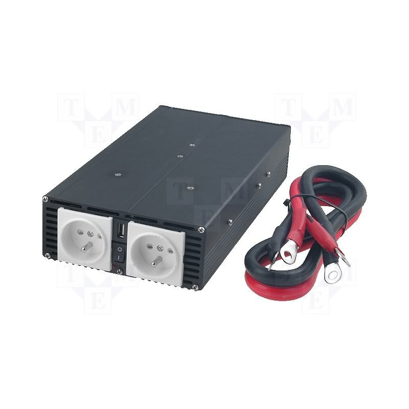 menič 12V/230V 1500W vyradené