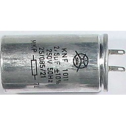 žiarivkový kondenzátor 2,5uF/250V KNF-1011