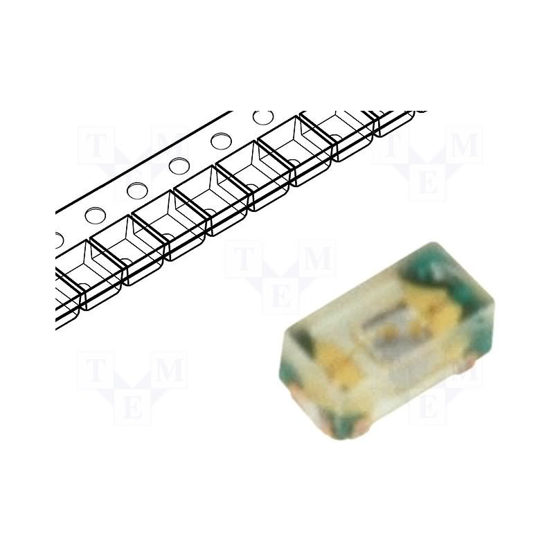 led SMD 0402 žltá LL-S160UGC-2B