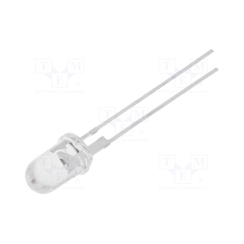 led 5mm modrá difúzna OSUB5144A-HI 2,9-3,6V