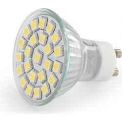 žiarovka LED 5050 24LED GU10CW