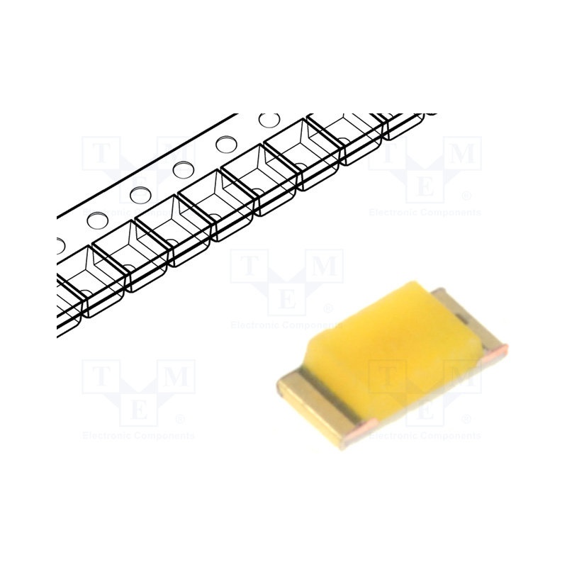 led OSM50603C1E biela teplá  do 160mCd, 2,5-3,4V, 5mA