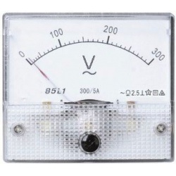 panelový voltmeter 69L9 300VAC 65x80mm
