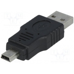 redukcia USB A vidlica / USB B mini vidlica