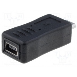 redukcia USB B micro vidlica/zásuvka USB mini B