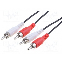 kábel 2RCA-2RCA 10m CABLE-452/10