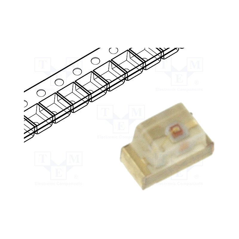 led SMD 0603 KP-1608SGC zelená 4 až 15mcd, 2-2,5V, 20mA