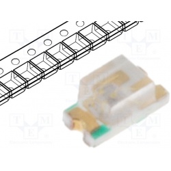 led SMD 0603 LL-S190BC-B4-1B modrá,11 až 18mcd,  3,5-4V, 20mA