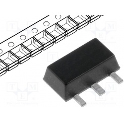 tranzistor BCX53-16 PNP 80V 1A 1,3W