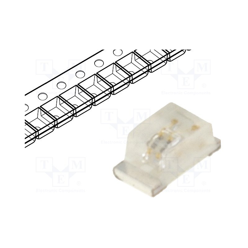 led SMD 0603 OF-SMD1608B modrá