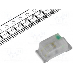 led SMD 0603 OF-SMD1608G zelená