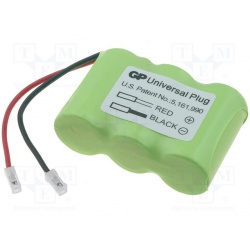 akumulátor T157H 2/3AA, 3,6V, 300mAh