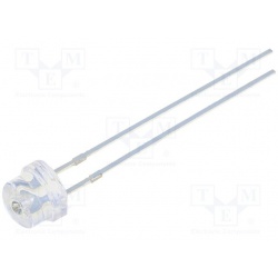 led 4,8mm UV 100st. 5mW