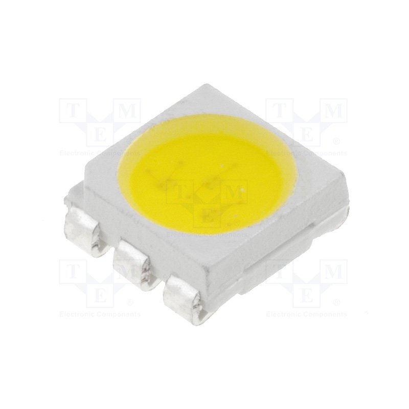 led OF-SMD5060WW, PLCC6 biela teplá 18-20lm, 5500-6500mcd