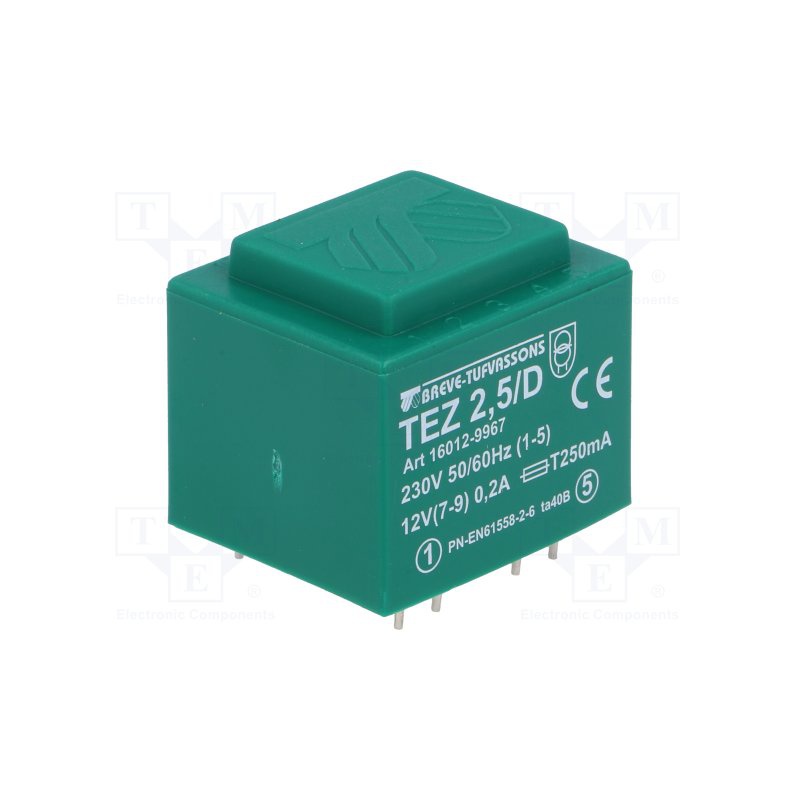 transformátor TEZ2.5/D/12V