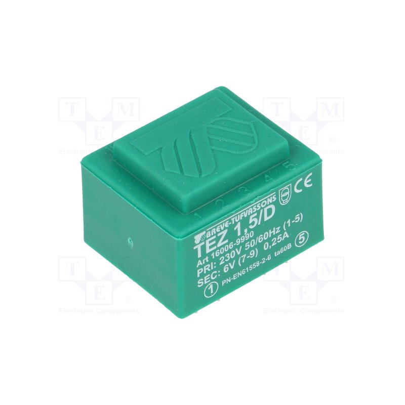 transformátor TEZ1.5/D/6V