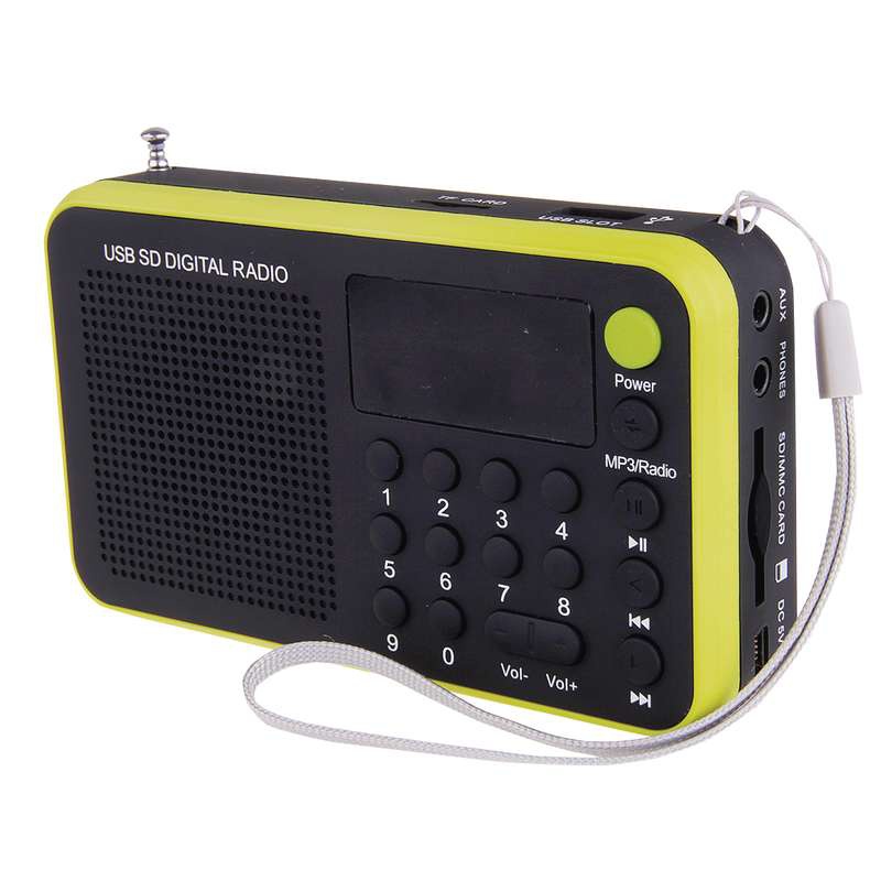 rádio USB Emgo 1505W Zelená